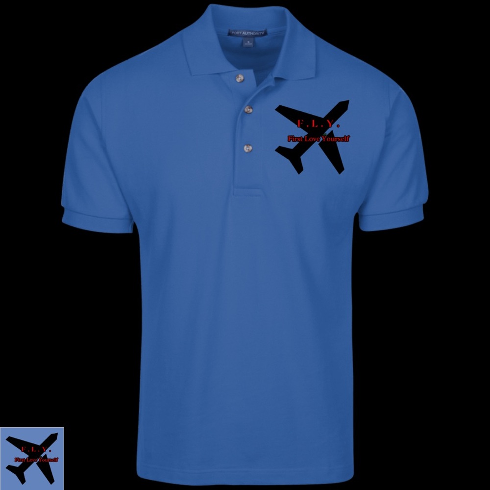 Cotton Pique Knit Polo